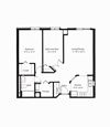 Vernon Terrace of Edina in Edina, MN 55+ Community 1 Bedroom + Den, 1 Bath